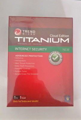 Trend Micro Internet Security 1.0 User 1 Year(CD/DVD)