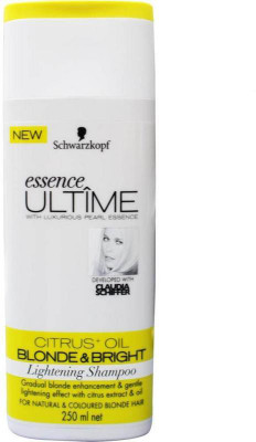

Schwarzkopf Essence Ultime Citrus+Oil Blond & Bright Lightening Shampoo - 250ml(250 ml)