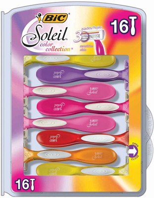 

BIC Soleil Color Collection Razors 16 Count(Pack of 16)