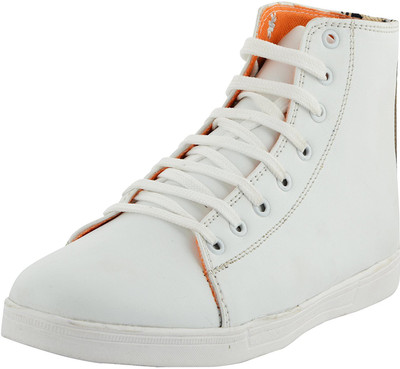 

Admire fashion Trendy Sneakers For Men(White, Orange
