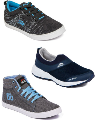 

Asian Walking Shoes,Gym Shoes,Loafers,Casual Shoes,Canvas Shoes,Sports Shoes,Men Combo Casuals For Men(Multicolor