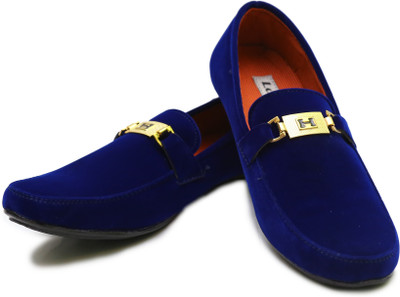 

Sleepzy Mocassin For Men(Blue, Dark blue
