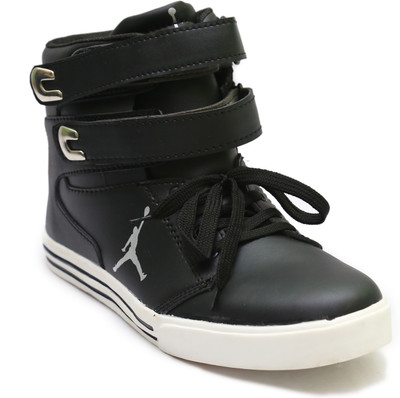 

FITRIGHT Canvas Shoes For Men(Black, Dark black
