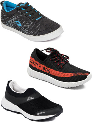 

Asian Walking Shoes,Gym Shoes,Loafers,Casual Shoes,Canvas Shoes,Sports Shoes,Men Combo Casuals For Men(Multicolor