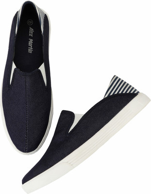 

Alex Martin Slip On Sneakers For Men(Navy