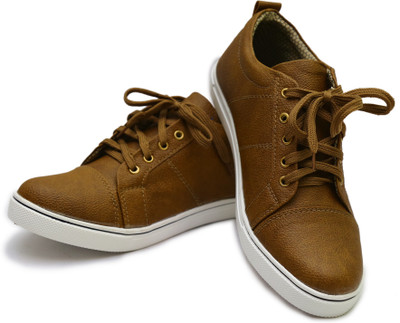 

Sleepzy Canvas Shoes For Men(Tan, Brown