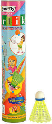 

Sun Fly Kartik Plastic Shuttle - Yellow(Fast, 79, Pack of 10)