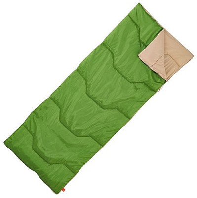 

Inditradition 20° CAMPING SLEEPING BAG - 1 SEASON, GREEN Sleeping Bag(Green)