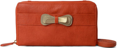 

Baggit Women Casual Orange PU Sling Bag