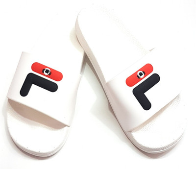 

Angel Fashion Angel Fashion FashionF Slipper for Men Slides, White