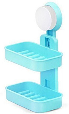 

Alpyog Double Layer Soap Holder(Blue)