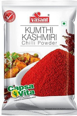 

VASANT" V" . VASANT KUMTHI KASHMIRI CHILLI POWDER - 1 KG(1 kg)