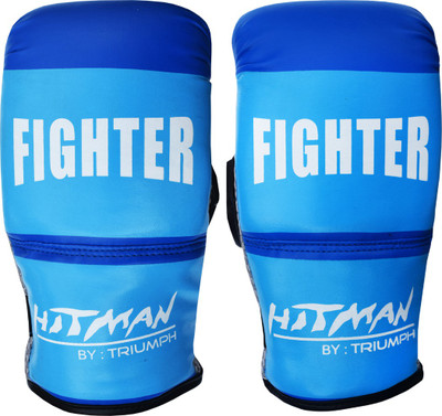 

Hitman Fighter PVC Blue Punching, Boxing Gloves (L, Blue), Multicolor