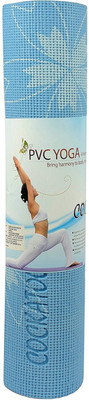 

Krazy Fitness Printed Blue 6 mm Yoga Mat