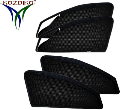 KOZDIKO Side Window, Rear Window Sun Shade For Mahindra KUV 100(Black)