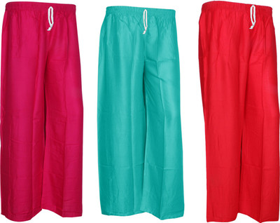 Indistar Regular Fit Women Multicolor Trousers