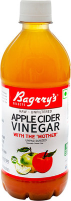 

Bagrry's Apple Cider Vinegar 500ml- With Mother, Raw, Unfiltered & Unpasteurized Vinegar(500 ml)