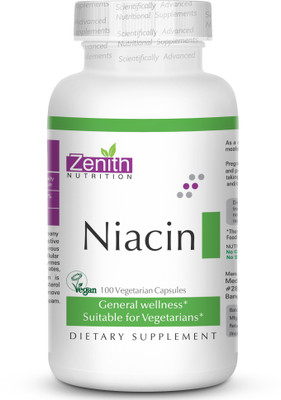 

Zenith Nutrition Niacin(100 No)