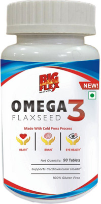

Bigflex Omega 3 Flaxseed (90 Tablets)(90 No)