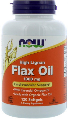 

Now Foods Now Foods, High Lignan Flax Oil,(120 No)