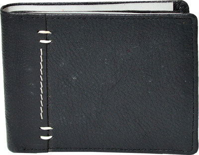 

sceva Men Black Genuine Leather Wallet(6 Card Slots)