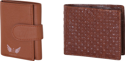 Martell Men Brown Artificial Leather Wallet(4 Card Slots)