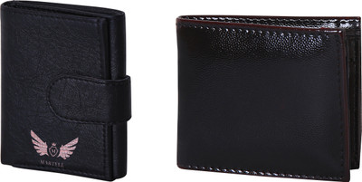 

Martell Men Black Artificial Leather Wallet(4 Card Slots)