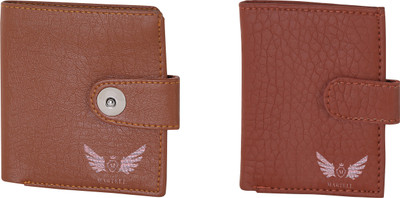 

Martell Men Brown Artificial Leather Wallet(6 Card Slots)