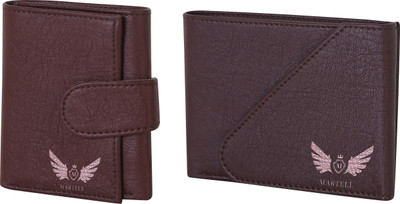 

Martell Men Brown Artificial Leather Wallet(4 Card Slots)