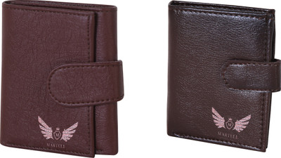 

Martell Men Brown Artificial Leather Wallet(6 Card Slots)