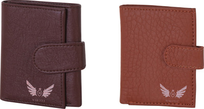 

Martell Men Brown Artificial Leather Wallet(6 Card Slots)