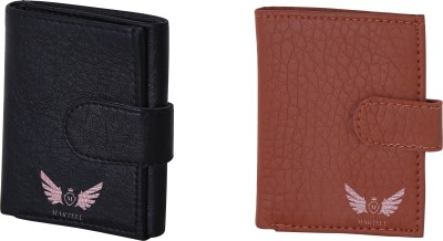 

Martell Men Brown Artificial Leather Wallet(6 Card Slots), Black