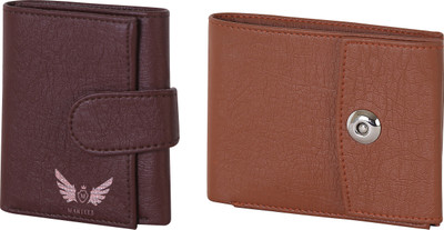 

Martell Men Brown Artificial Leather Wallet(4 Card Slots)