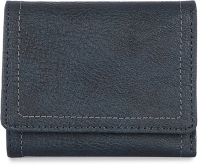 

Baggit Men Blue Artificial Leather Wallet(6 Card Slots)