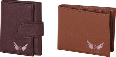 

Martell Men Brown Artificial Leather Wallet(4 Card Slots)