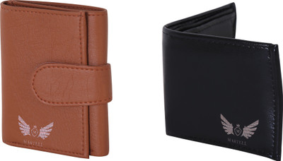 

Martell Men Black Artificial Leather Wallet(4 Card Slots), Brown