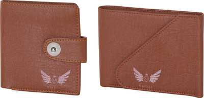 

Martell Men Brown Artificial Leather Wallet(4 Card Slots)