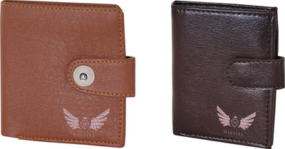 

Martell Men Brown Artificial Leather Wallet(6 Card Slots)