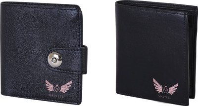 

Martell Men Black Artificial Leather Wallet(4 Card Slots)