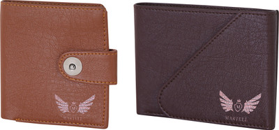 

Martell Men Brown Artificial Leather Wallet(4 Card Slots)