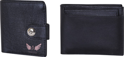 

Martell Men Black Artificial Leather Wallet(4 Card Slots)