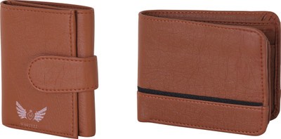

Martell Men Brown Artificial Leather Wallet(4 Card Slots)