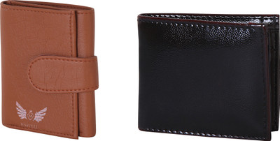 

Martell Men Black Artificial Leather Wallet(4 Card Slots), Brown