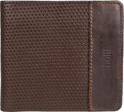 

Holii Men Brown Genuine Leather Wallet(1 Card Slot)