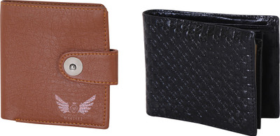 

Martell Men Black Artificial Leather Wallet(4 Card Slots), Brown