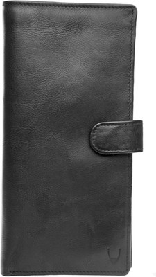 

Hidesign Men Black Genuine Leather Wallet(8 Card Slots)