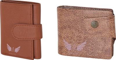 

Martell Men Brown Artificial Leather Wallet(4 Card Slots)