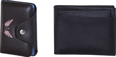 

Martell Men Black Artificial Leather Wallet(6 Card Slots), Brown