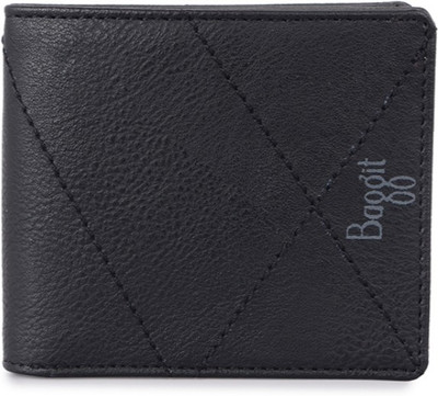 

Baggit Men Black Artificial Leather Wallet(6 Card Slots)