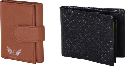 

Martell Men Black Artificial Leather Wallet(4 Card Slots), Brown